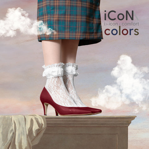 20%OFF：2024AW：iCoN COLORS：ポインテッドトゥ エナメル パンプス（C76531）ワインE/mamian（マミアン）