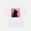 予約：urday【Animal／Black Cat／P】フォトTシャツ（9335582）ホワイト/urday（マミアン）