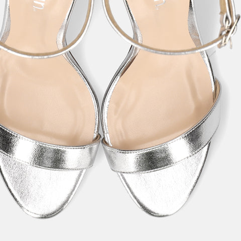 15% OFF: 2024SS: High Heel Line Sandals (3570) Silver