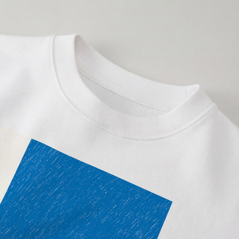 予約：urday【cat】アートワークスウェットシャツ（u-a-sw-0001-01）ホワイト